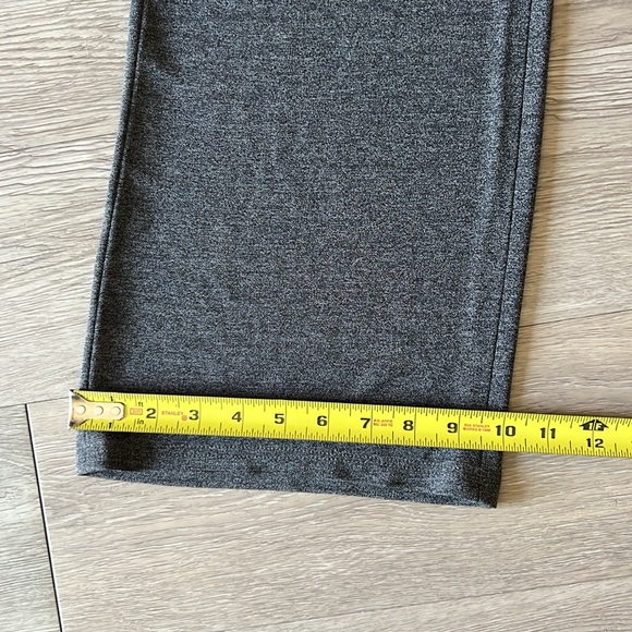 80s Max Studio Gray knit jersey Pantsuit Slinky Relaxed Silhouette - Picture 12 of 17